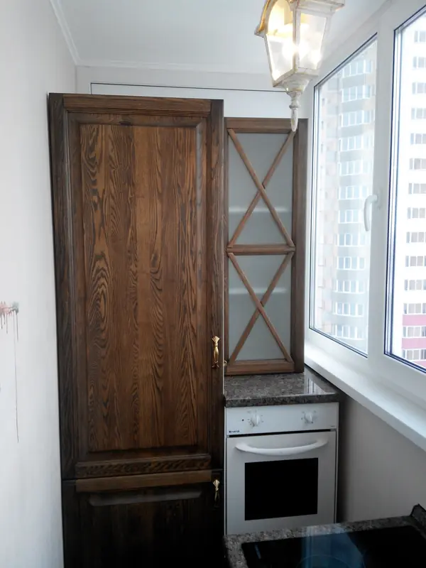 Кухня на балконе