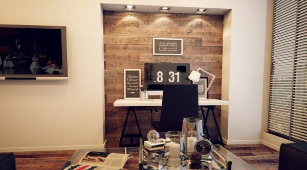 Кабинет в стиле минимализм