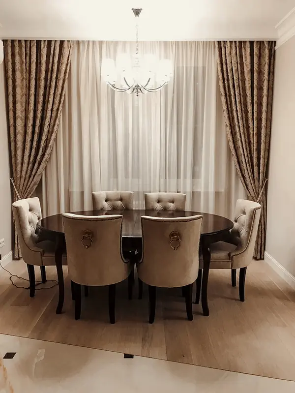 Квартира в классическом стиле. Сравнение 3д и фото