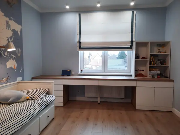 Дизайн-проект квартиры для молодой девушки с сыном в г. Калининграде