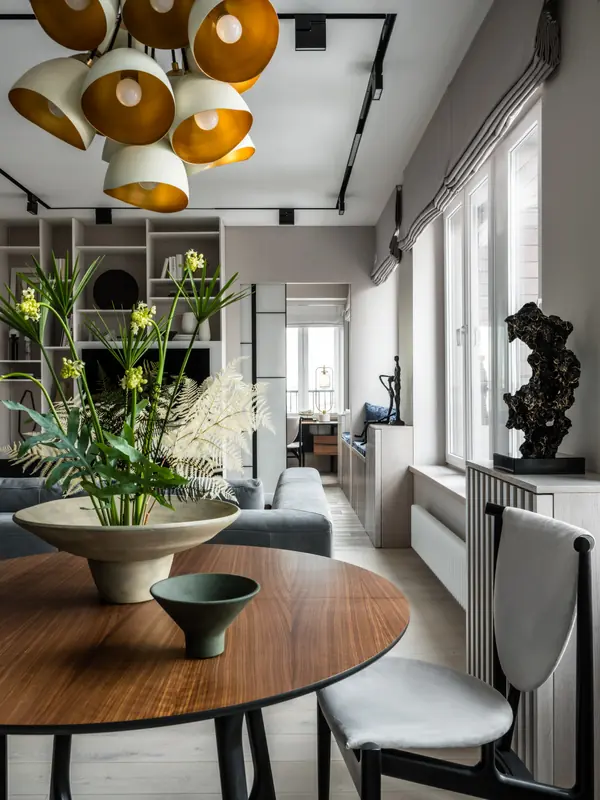 Стилизация квартиры в ЖК Родной Город 2