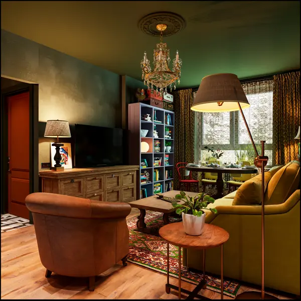 Дизайн квартиры 60 м2 в новостройке от ПИК 2 вариант