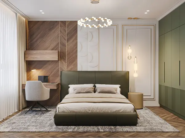 Интерьер трехкомнатной квартиры