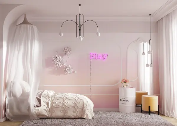 Спальня юной мадмуазель