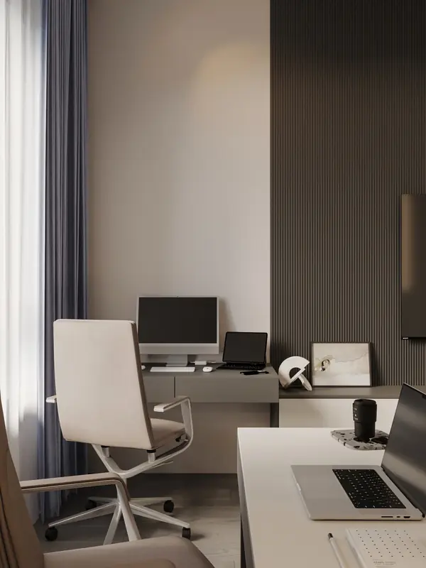 Светлая квартира для семьи из двух человек