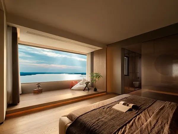 Особняк с видом на озеро