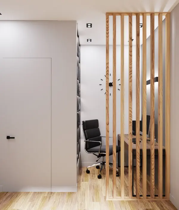 Стильная двухкомнатная квартира для молодой пары