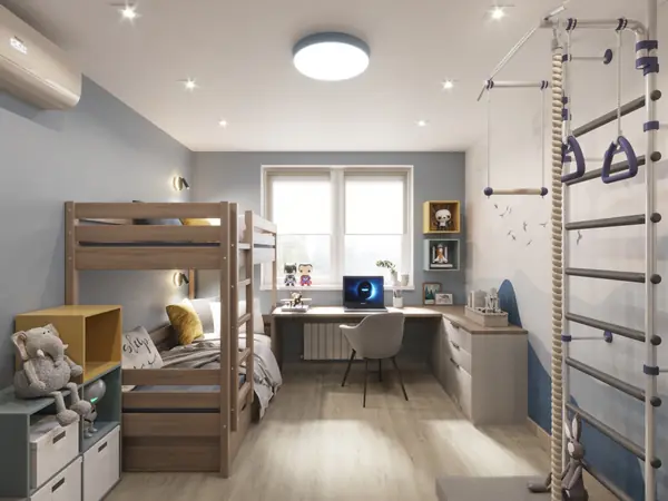 Дизайн проект трёхкомнатной квартиры