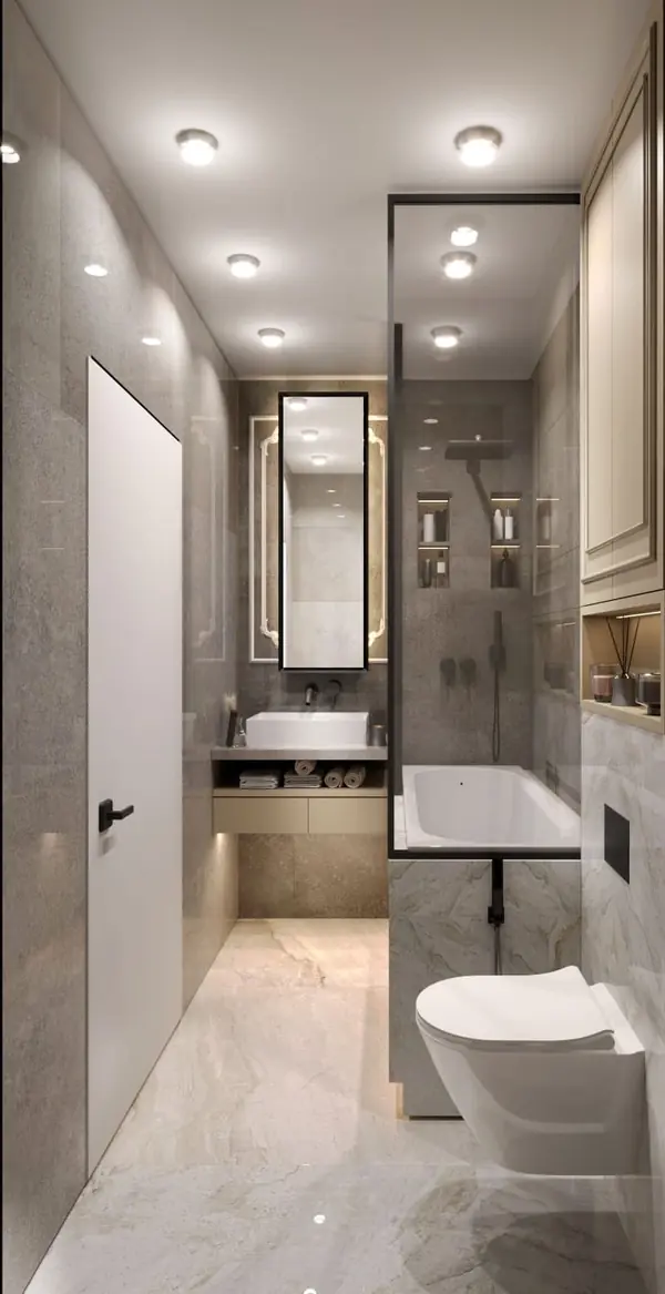 Просторная квартира с гостевой в классическом стиле