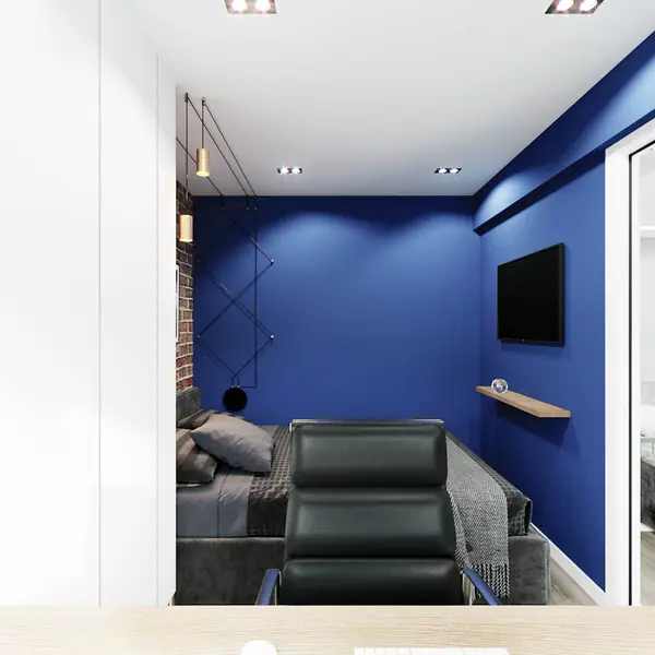 Спальня для студента в хрущевке