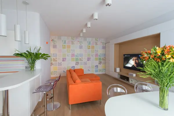 "Хромотерапия" - квартира в Москве