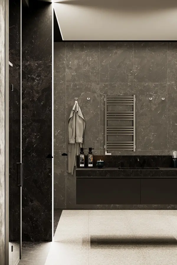 Unaufdringlicher Luxus in einer geräumigen Wohnung