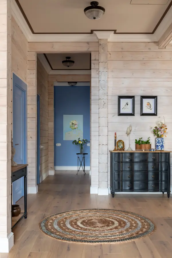 Интерьер деревянного дома