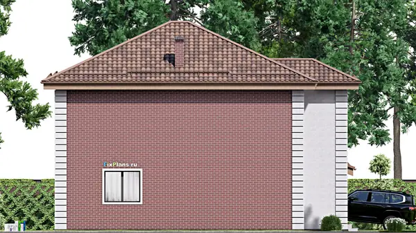 Проект двухэтажного дома 13х16 м S213м2 F-16982