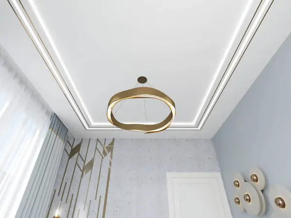 Дизайн и ремонт квартиры на Золоторожском Валу — Золотой акцент