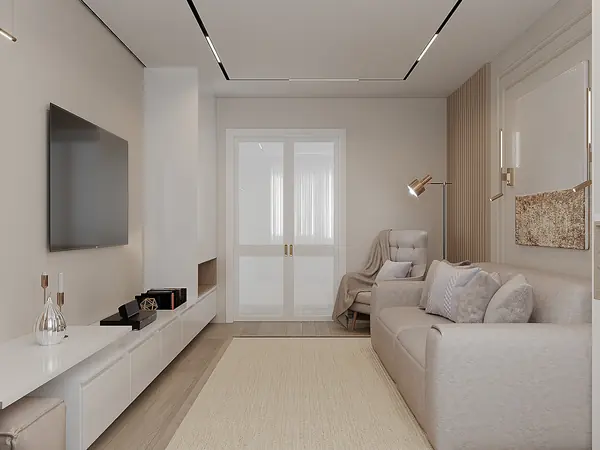 Дизайн интерьера 3-х комнатной квартиры