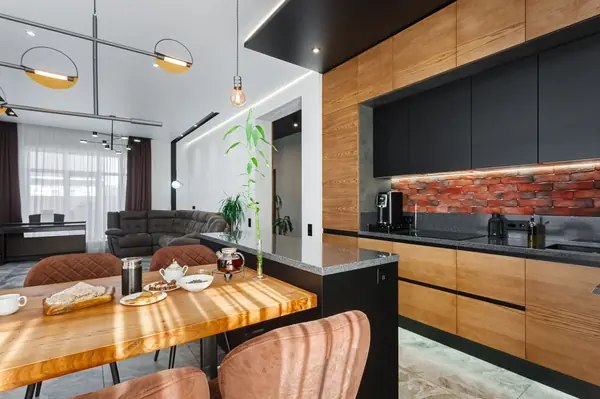 Ремонт кухни-гостиной