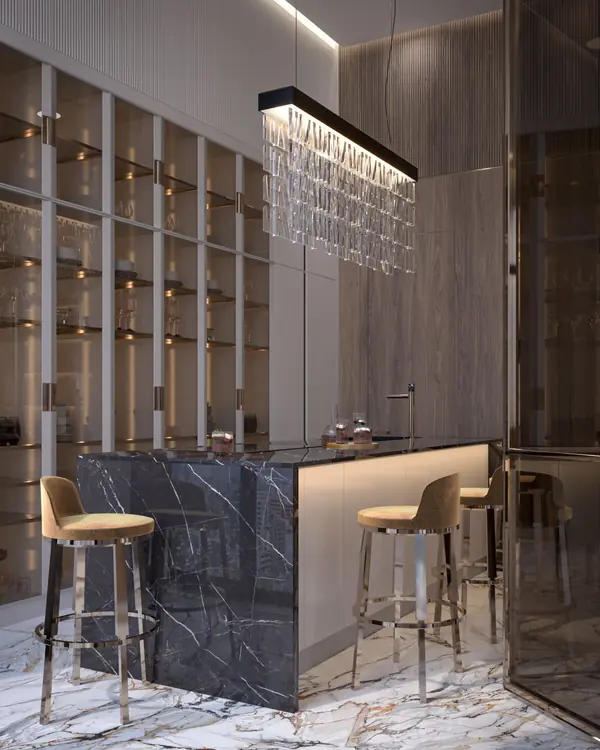 Кухня с островом