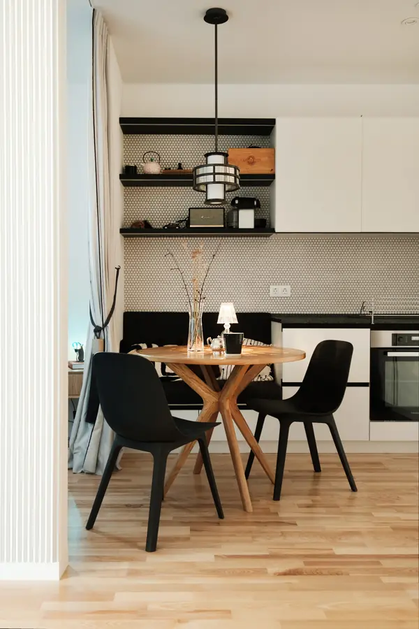 небольшая квартира с детской