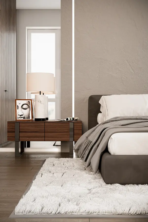 Unaufdringlicher Luxus in einer geräumigen Wohnung