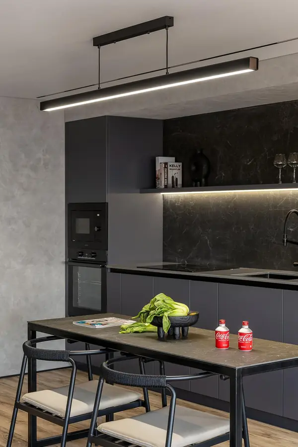 Реализованный дизайн проект квартиры в ЖК "Эко Сити"