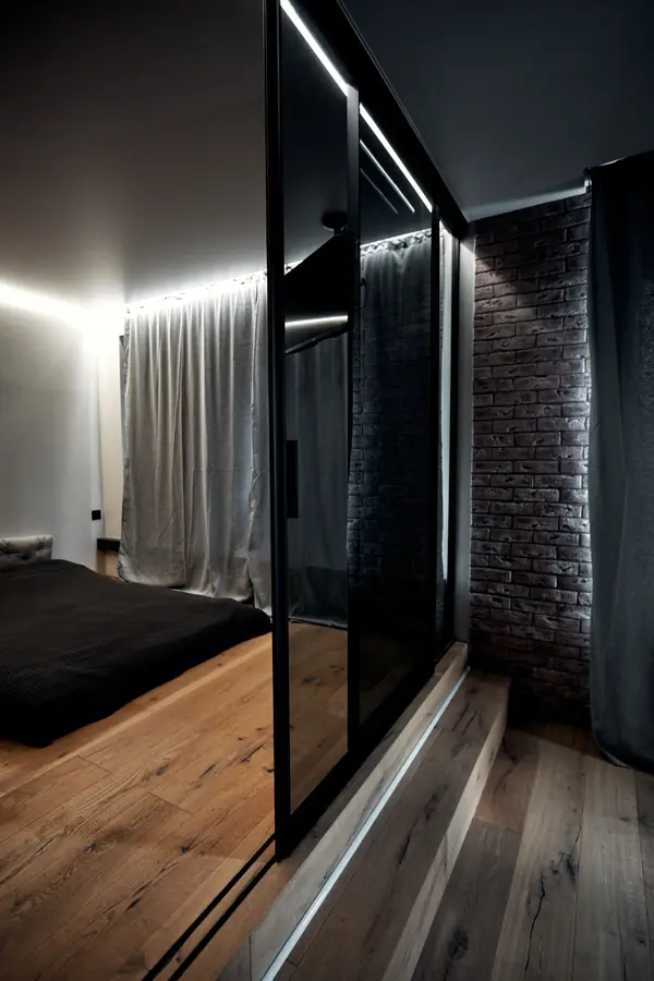 Угловая интерьерная перегородка raumplus