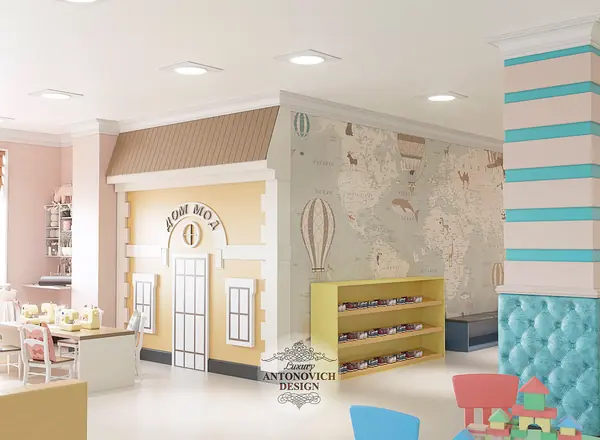Проект общественного помещения, детская игровая комната