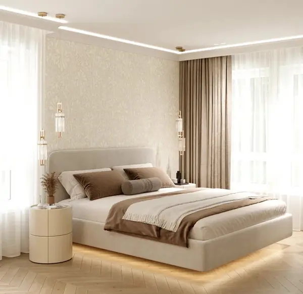 Красивая квартира в стиле современная классика