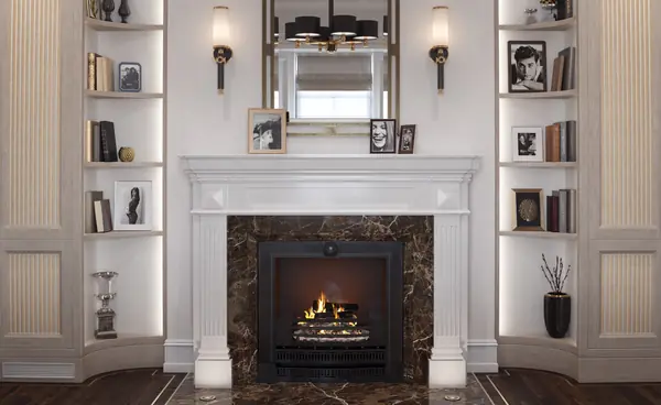 Home office in a residential house