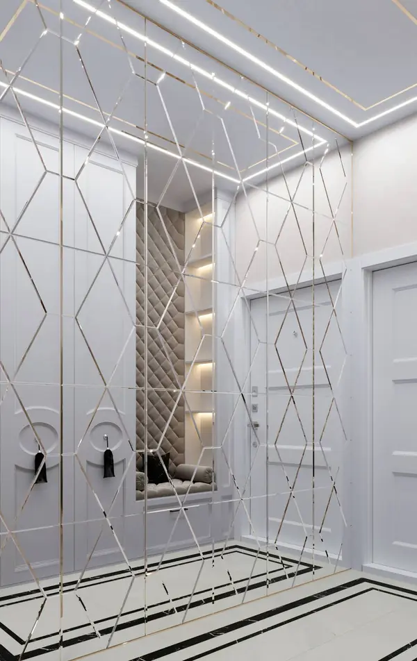 Дизайн и ремонт квартиры на Золоторожском Валу — Золотой акцент