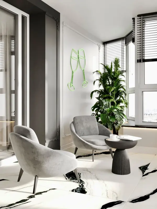 Стиль и элегантность в 100 квадратных метрах