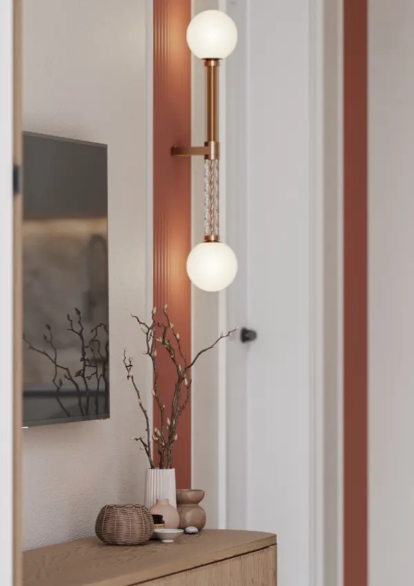 Уютная 2-х к.кв. с яркими оттенками