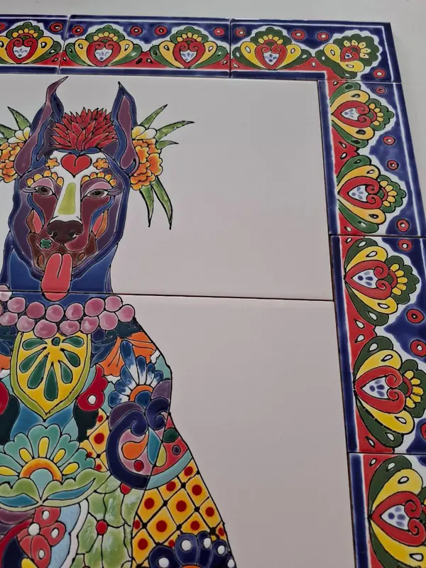 Панно "Зауэр и Дэбора" 75х75см