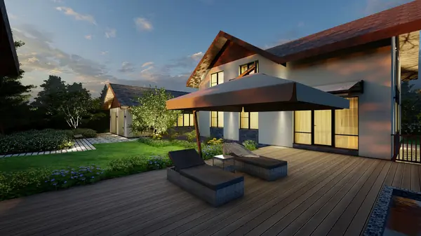 Сад "Geometrium" в КП "Европа"