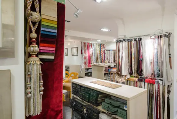 Интерьер салона тканей French Touch.