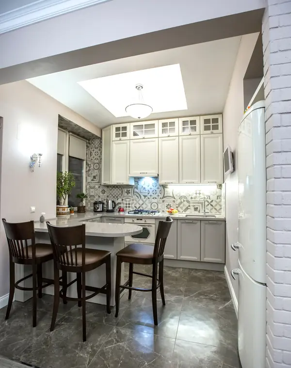 Кухня в московской квартире