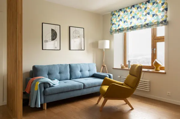 Публикация в "Идеи вашего дома" . Скандинавский стиль и эстетика 60-х.