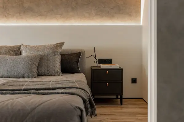 Реализованный дизайн проект квартиры в ЖК "Эко Сити"