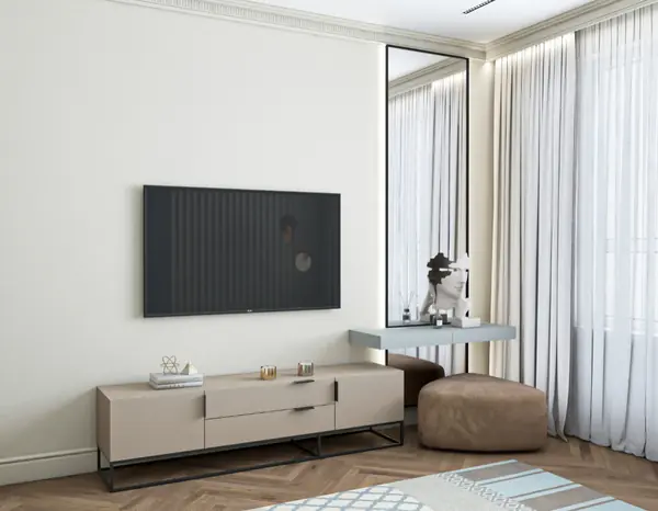 Просторная квартира с гостевой в классическом стиле