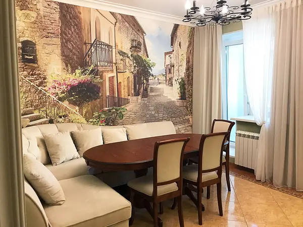 Фрески и фотообои в моих интерьерах.