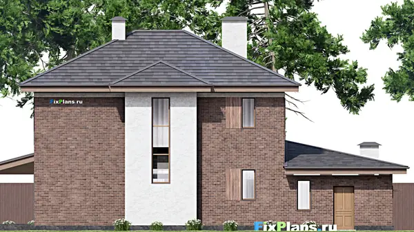 Проект двухэтажного дома 19х13 м S235м2 F-14633