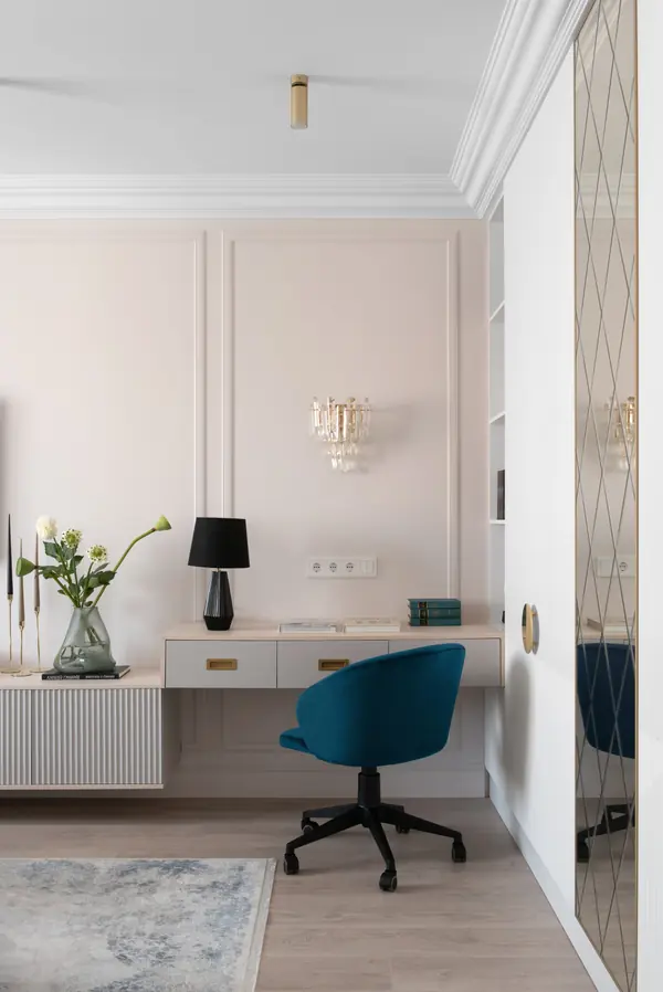 Реализованный проект двухкомнатной квартиры площадью 63,3 м2