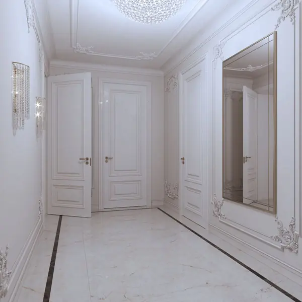 Современный интерьер квартиры в новостройке Москвы