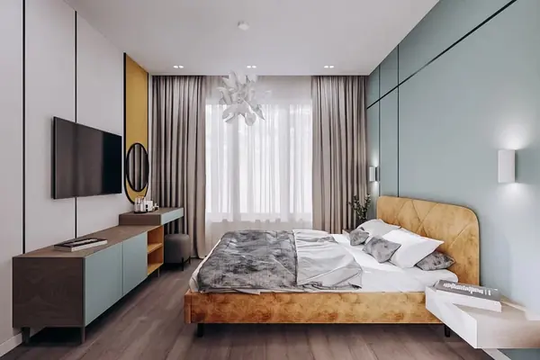 Планировка 3-х комнатной квартиры в современном стиле