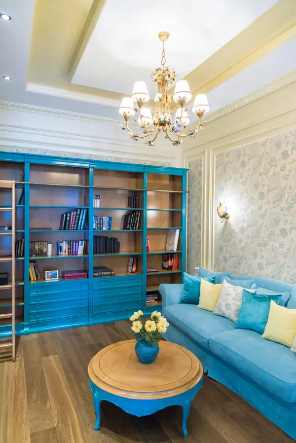 Интерьер дома в классическом стиле (500 кв м)