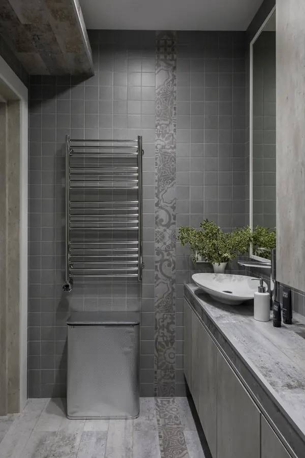 Монохромная квартира для предпринимателя