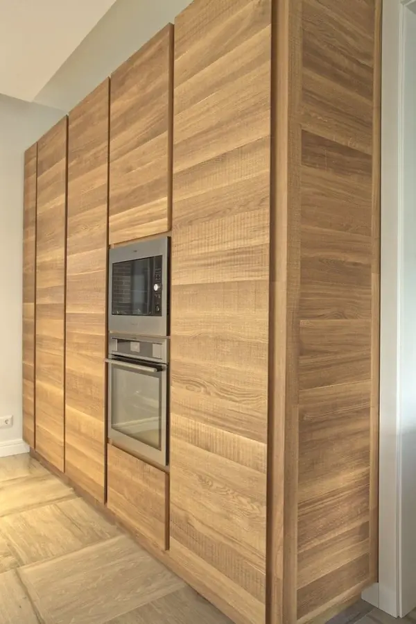 Кухня Simple Lamellar Wood в Вышгороде