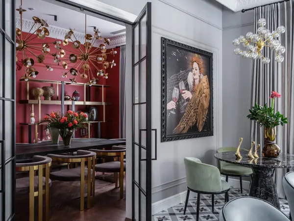 Стилизация загородного дома в КП Довиль