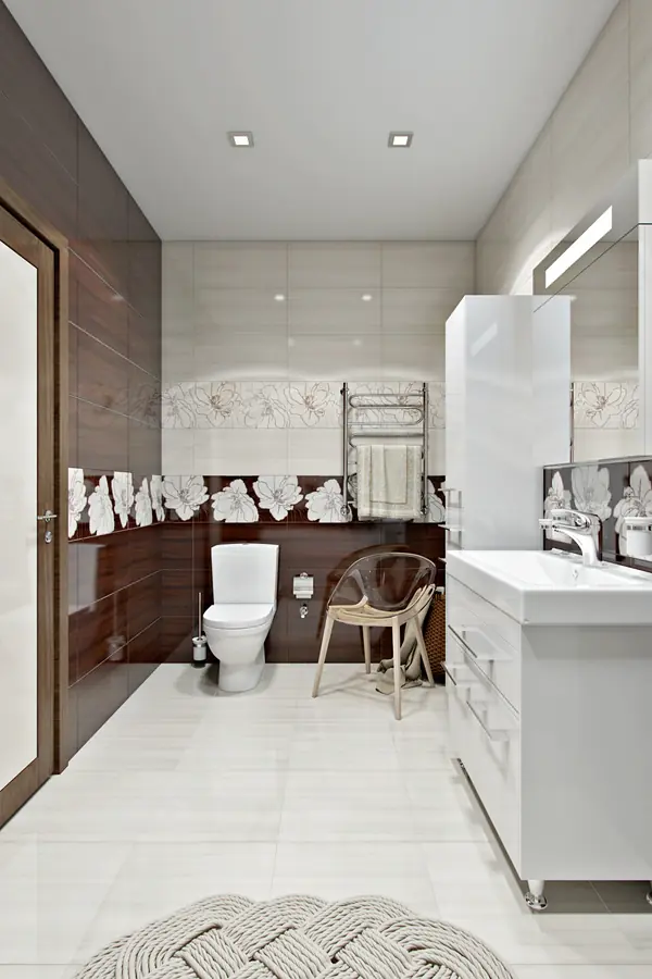 Интерьер ванной комнаты