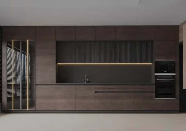 КУХНЯ "ПРЕСТИЖ" - строгая, лаконичная, ультра-современная